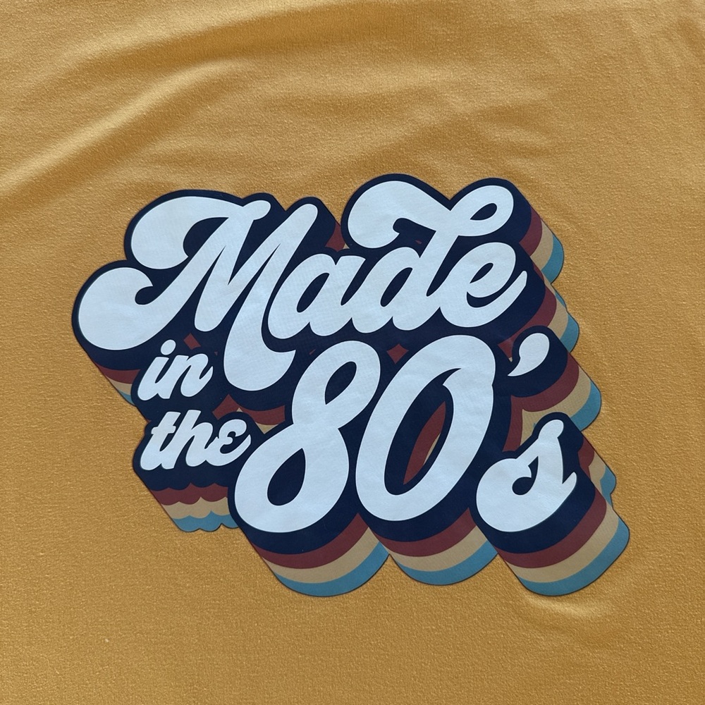 Size 1XL and Soft tshirt made of 95% polyester 5% Elastine.Made in 80’s - Picture 2 of 4